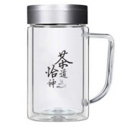 FUGUANG 富光 双层玻璃杯 320ml