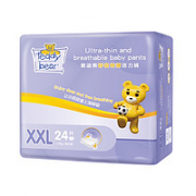 Teddy Bear 泰迪熊 特薄 婴儿拉拉裤 XXL24片