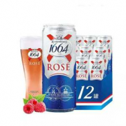 Kronenbourg 1664 桃红啤酒 500ml*12罐