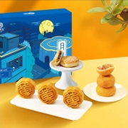 黄老五 月饼礼盒6枚装 320g
