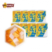 林家铺子  左右双色水果罐头 200g*8罐 *2件