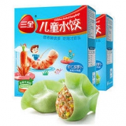 限地区：三全 儿童水饺 虾仁胡萝卜口味 42只 共300g
