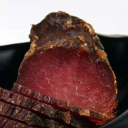PLUS会员：庆仔 柴火烟熏腊味 腊牛肉 250g*2袋