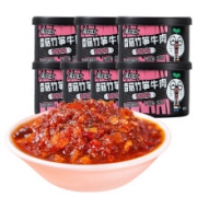PLUS会员：JI XIANG JU 吉香居 香菇竹笋牛肉酱(甜辣味) 50g*7罐