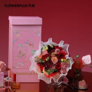 FlowerPlus 花加混合鲜花 七夕玫瑰花束