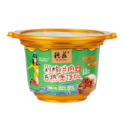 德庄 剁椒牛肉自热米饭煲 320g/盒 *4件 多口味可选