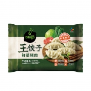 88VIP：bibigo 必品阁 鲜菜猪肉王饺子 840g*2件