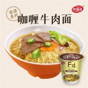 海福盛 私房牛肉 咖喱牛肉面 68g*1杯*6件