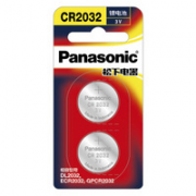 Panasonic 松下 CR2032 进口纽扣电池3V 2粒