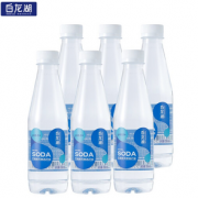 缓解胃酸！白龙湖 无糖无添加0卡天然弱碱水350mL*6瓶