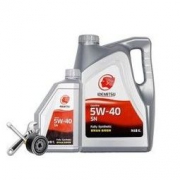 出光 小保养套餐 SN级 5W-40 全合成机油 5L+机滤+工时