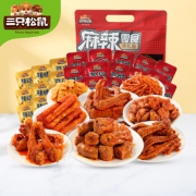 Three Squirrels 三只松鼠 麻辣零食大礼包 500g