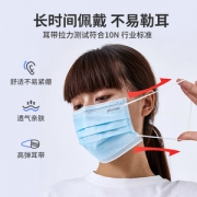 振德医疗 一次性防护医用口罩 120片