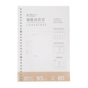 M&G 晨光 APY9AG69 优品系列 学生理科错题本芯 26孔 B5/80页 单本装