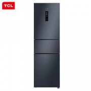 TCL 冰箱 三开门260升 一级能效变频 BCD-260TWEPZA50烟墨蓝