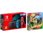 Nintendo 任天堂 国行 Switch游戏主机《健身环大冒险》套装