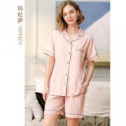 玛伦萨 夏季新款 纯棉家居服套装