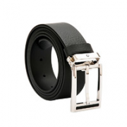 MONTBLANC 万宝龙 D89-123906 男士皮质针扣式腰带