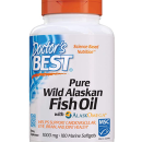 Doctor's Best 纯野生阿拉斯加鱼油软胶囊1000mg*180粒