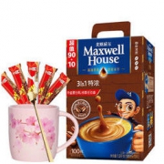 Maxwell House 麦斯威尔 特浓速溶咖啡 100条