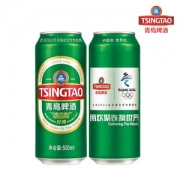 青岛啤酒 经典10度 500ml*24罐