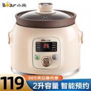 Bear 小熊 DDG-D20N1 电炖锅 2L