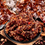 shudaoxiang 蜀道香 麻辣味牛肉干 100gx3件