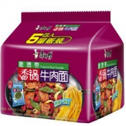 康师傅 脆海带香锅牛肉面 5袋*2件