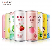 PLUS会员：RIO 锐澳 鸡尾酒 微醺系列 3度 8种口味 330ml*10罐*2件（买一赠一）