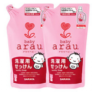 18点开始：arau. 亲皙 婴儿洗衣液 补充装720ml*2