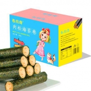 布小奇 嗨HI爆肉松海苔卷250g/箱