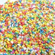 畅腾 彩色小石头 1斤 6~9毫米