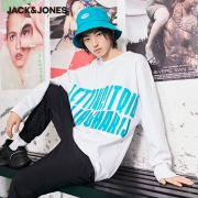 JACK&JONES 杰克琼斯 220333102 男士母圆领卫衣