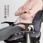 93%泰国进口乳胶，50D高弹：网易严选 立体支撑乳胶坐垫 40x40x4cm
