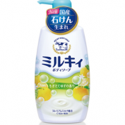 店铺会员！Cow 牛乳石硷 柚子活力沐浴露 550ml