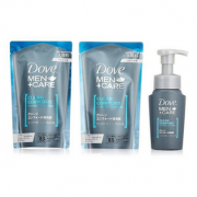 prime会员！Dove 多芬 男士洁净温和洁面乳 瓶装130ml+替换装110ml*2袋   直邮含税到手￥72.73