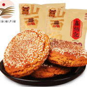 甜而不腻！鑫炳记 太谷饼  70g*10袋