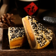 浙江老字号，网红大月饼：360g 丁源兴 蛋黄板栗 紫曹蛋黄肉松月饼礼盒