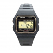 CASIO 卡西欧 F-91WG 男士防水石英手表