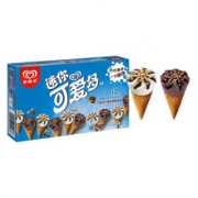 限部分地区：和路雪 迷你可爱多甜筒 香草巧克力口味 20g*10支*8件