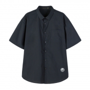 Semir 森马 19-330735 男士翻领短袖衬衫