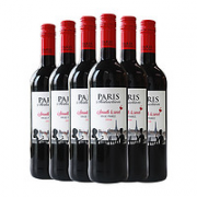 PARIS SEDUCTION 巴黎诱惑 麦德龙红酒  甜红葡萄酒 750mL*6支