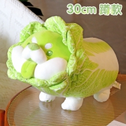dodowo 多多窝 蔬菜精灵正版授权 白菜狗毛绒玩偶 22cm