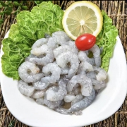 PLUS会员：南极鲜码头 大号翡翠生虾仁 250g*3袋