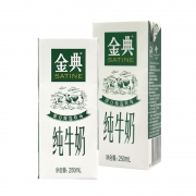 聚划算百亿补贴：yili 伊利 金典纯牛奶 250ml*12盒