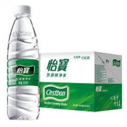 PLUS会员：C'estbon 怡宝 饮用水纯净水 555ml*24瓶 整箱装