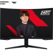 SAMSUNG 三星 C27G77TQSC 27英寸曲面VA显示器 T1 Faker定制版
