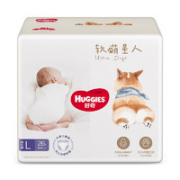 HUGGIES 好奇 软萌星人 婴儿成长裤 L 26片