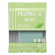 pesitro 佰仕洁 薄荷味家庭装牙线 100支*3袋