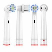 或护理 电动牙刷头 适配博朗欧乐B（Oral-B） EB-17P护理清洁型 4支装*2件